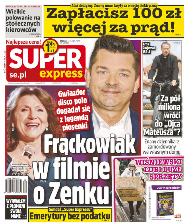 Portada de Super Express (Polonia)