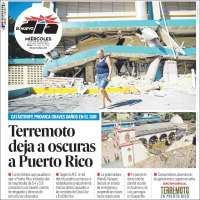 Portada de El Nuevo Día (Puerto Rico)