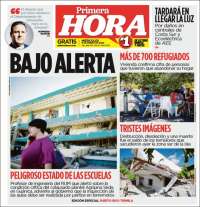 Portada de Primera Hora (Puerto Rico)