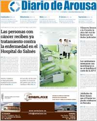 Portada de Diario de Arousa (España)