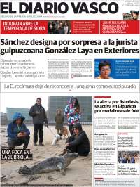 Portada de Diario Vasco (España)