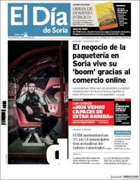 Portada de El Día de Soria (España)