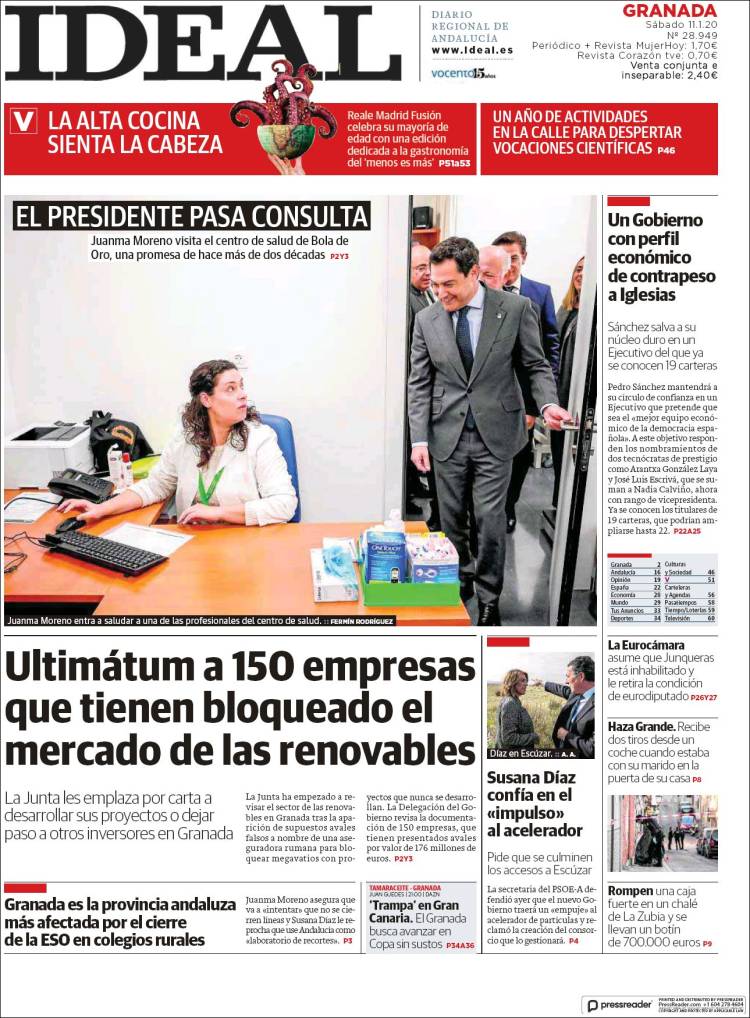 Portada de Ideal (España)