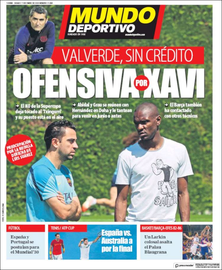 Portada de El Mundo Deportivo (España)