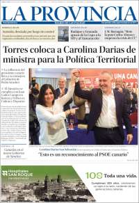 Portada de La Provincia (Espa&ntilde;a)