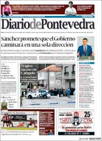 Portada de Diario de Pontevedra (Espa&ntilde;a)
