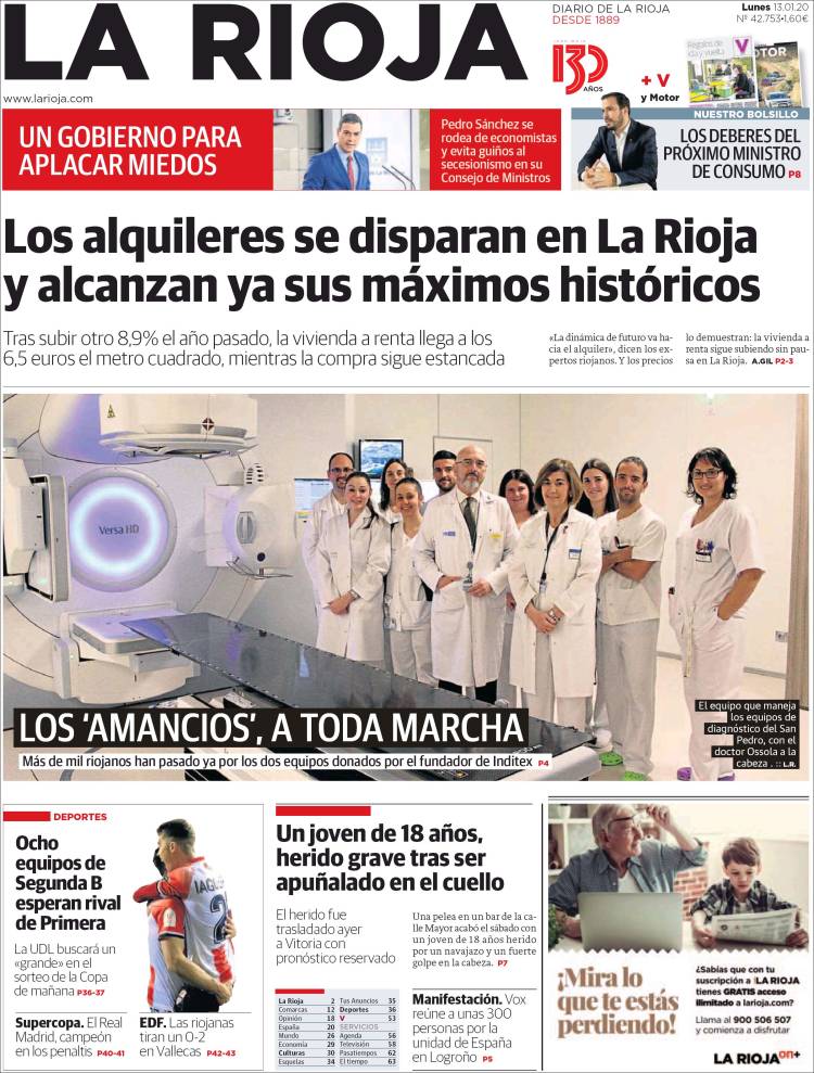 Portada de La Rioja (Espa&ntilde;a)