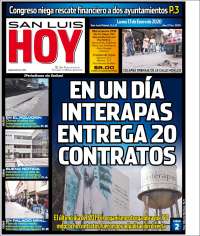 Portada de San Luis Hoy (México)