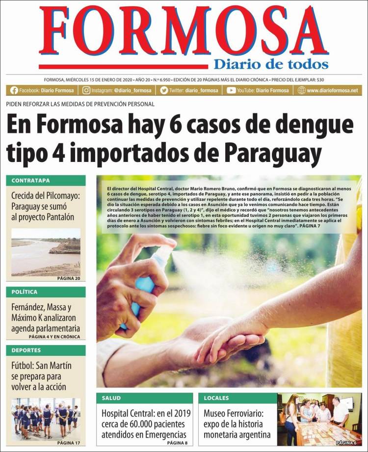 Portada de Formosa (Argentina)