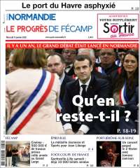 Portada de Progres de Fecamp (Francia)