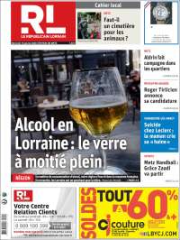 Portada de Le Republicain Lorrain (Francia)