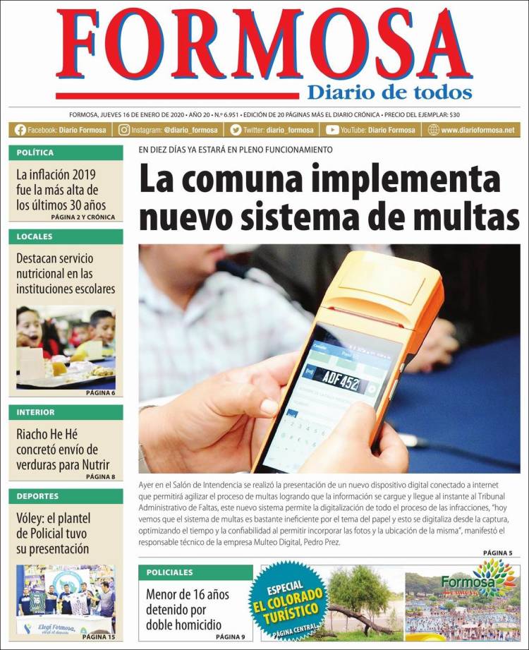Portada de Formosa (Argentina)