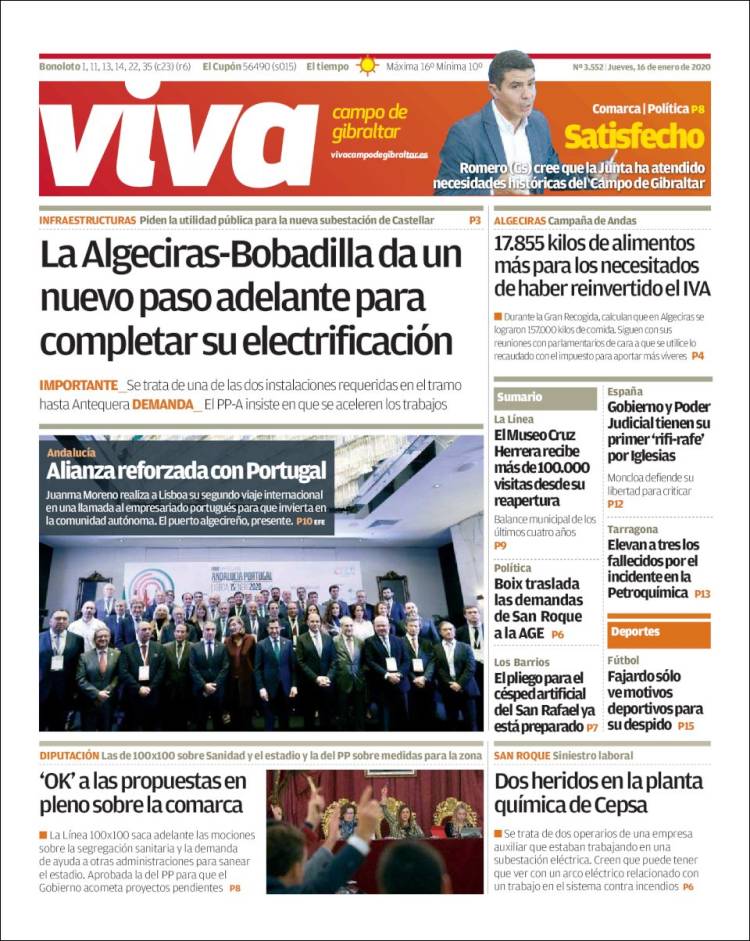 Portada de Viva Campo de Gibraltar (España)