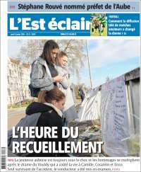 Portada de L'Est Eclair (Francia)