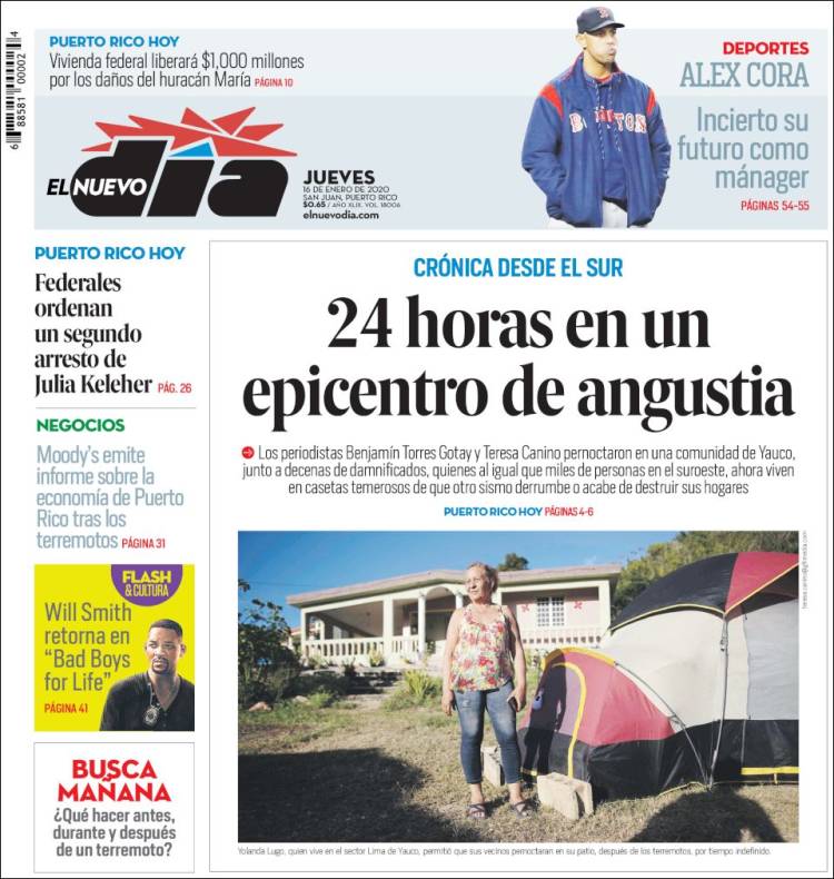 Periódico El Nuevo Día (Puerto Rico). Periódicos de Puerto Rico