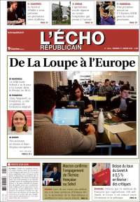 Portada de L'Echo Républicain (Francia)