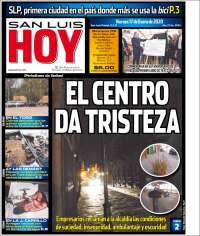 Portada de San Luis Hoy (México)