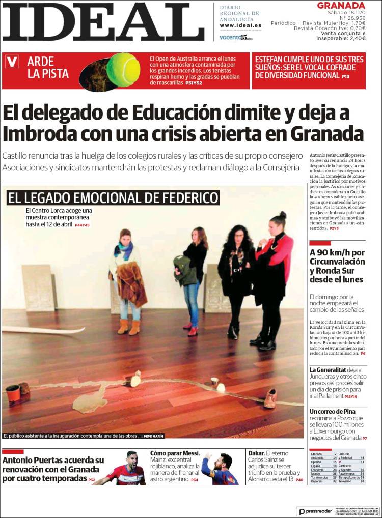 Portada de Ideal (España)