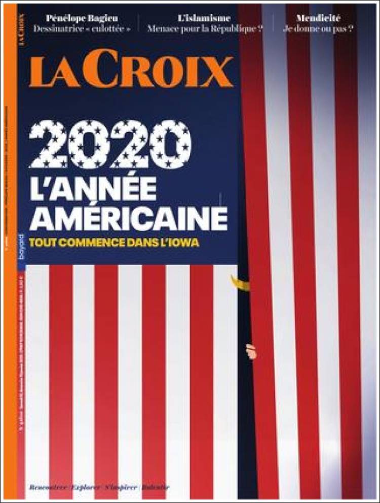 Portada de La Croix (Francia)