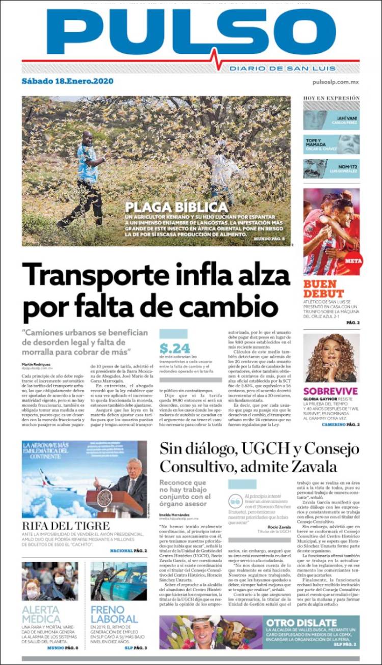 Portada de Pulso (M&eacute;xico)