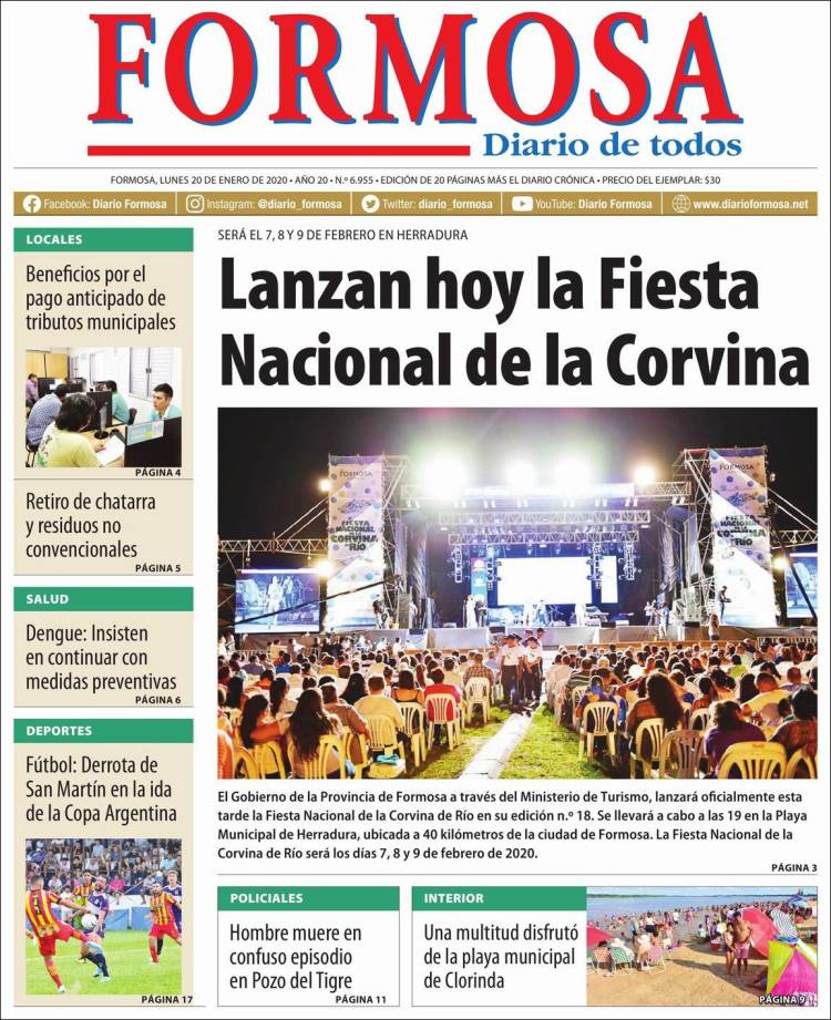 Portada de Formosa (Argentina)