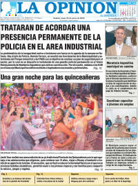 Portada de La Opinión (Argentina)