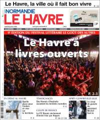 Portada de Le Havre Libre (Francia)