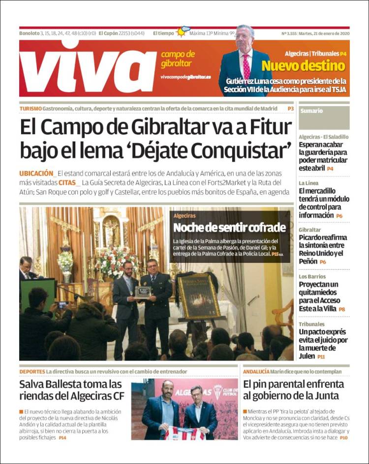 Portada de Viva Campo de Gibraltar (España)