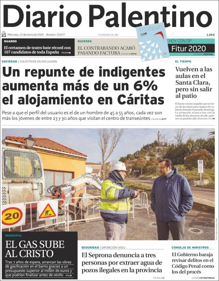 Portada de Diario Palentino (España)