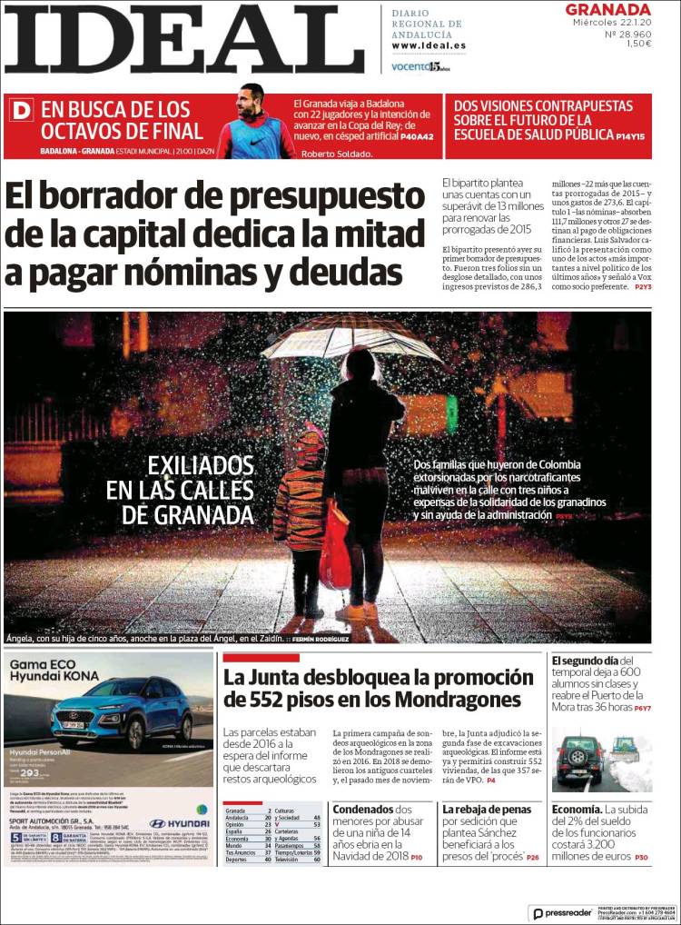 Portada de Ideal (España)