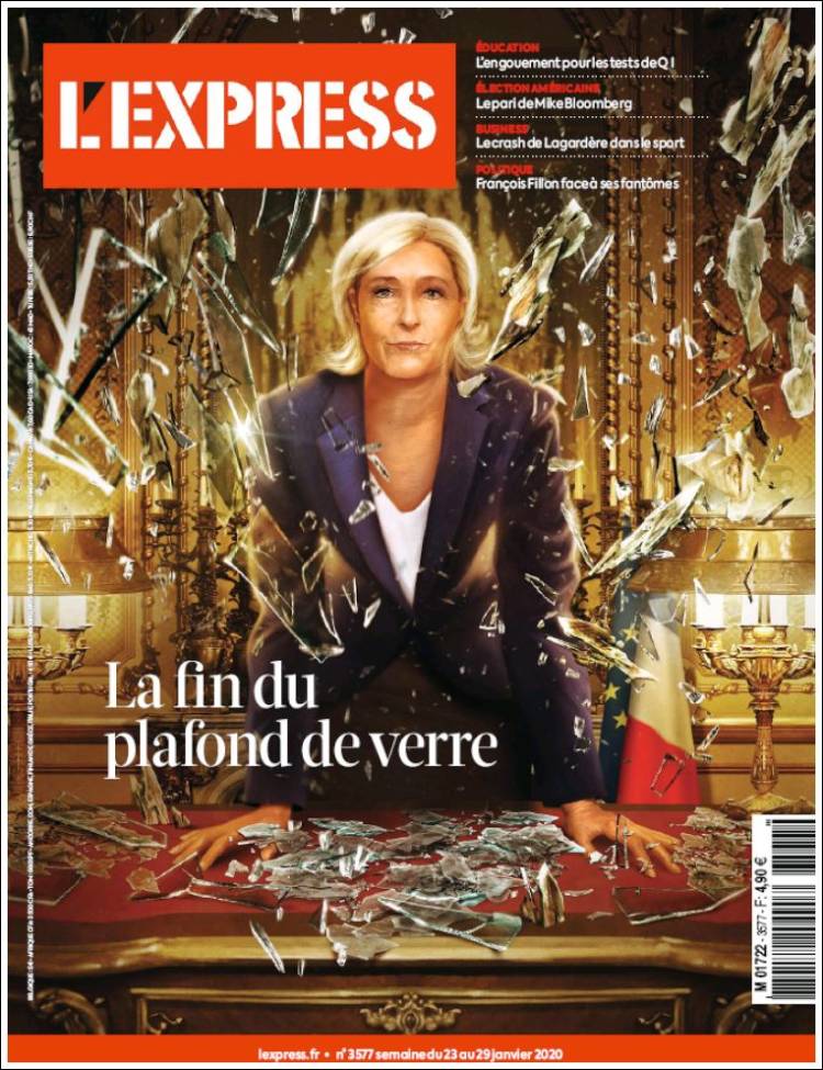 Portada de L'Express (Francia)