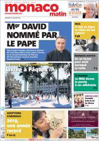 Portada de Nice-Matin (Francia)