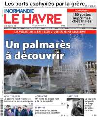 Portada de Le Havre Libre (Francia)