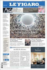 Portada de Le Figaro (Francia)