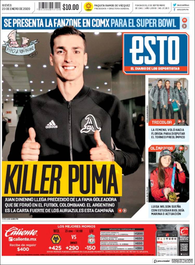 Portada de Esto (México)