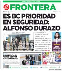 Portada de Frontera (México)