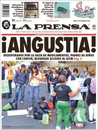 Portada de La Prensa (México)