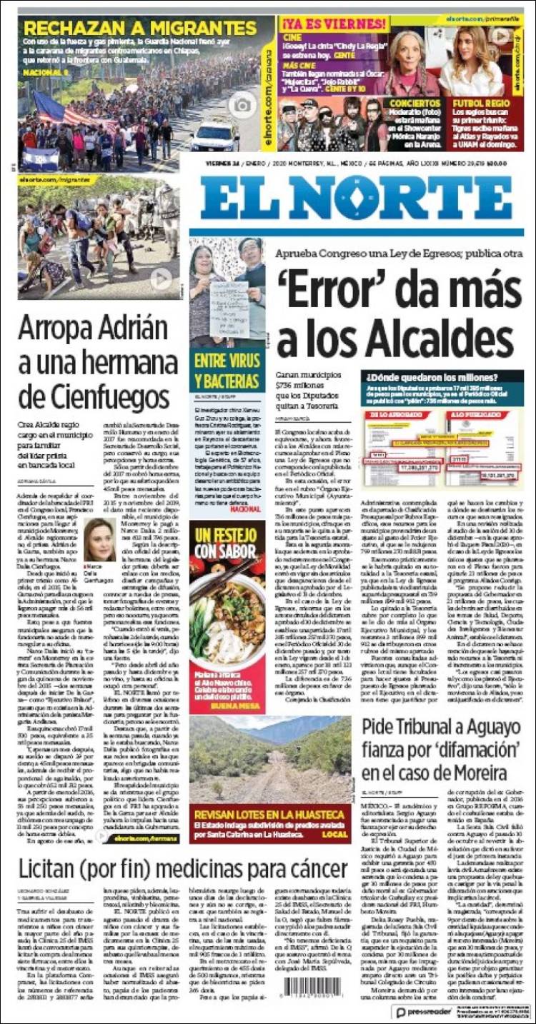 Portada de Al Día A.M. (México)