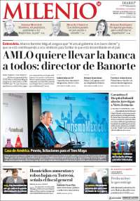 Portada de Milenio - Laguna (México)