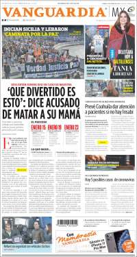 Portada de Vanguardia (México)