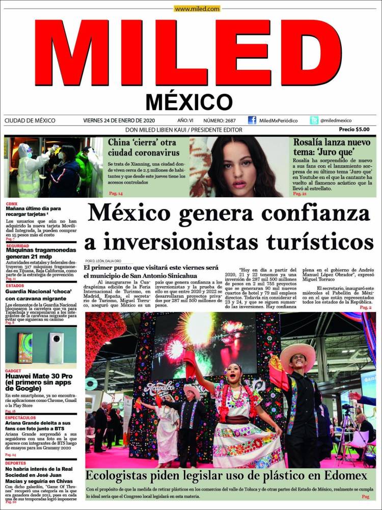 Portada de Miled (México)