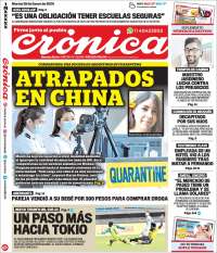 Portada de Crónica (Argentina)