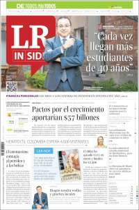 Portada de La Republica (Colombia)