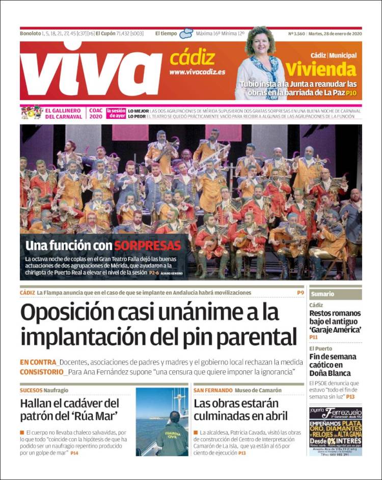 Portada de Viva Cadiz (Espa&ntilde;a)