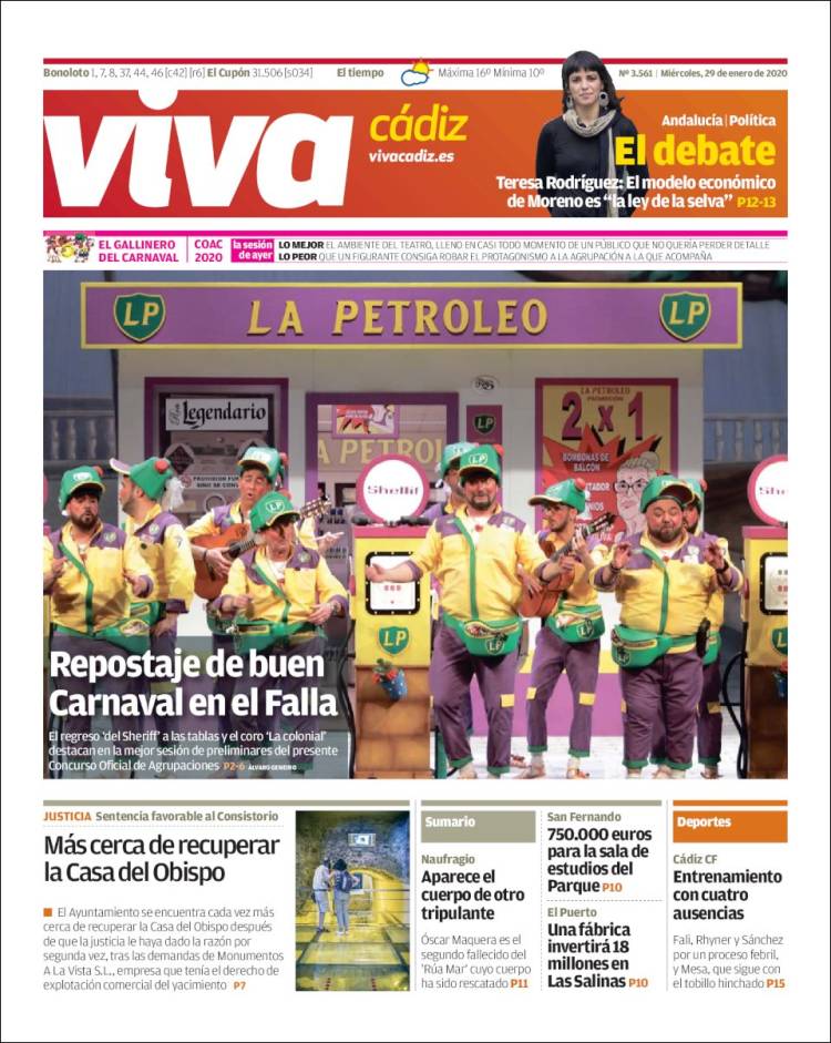 Portada de Información - Cadiz (Espa&ntilde;a)