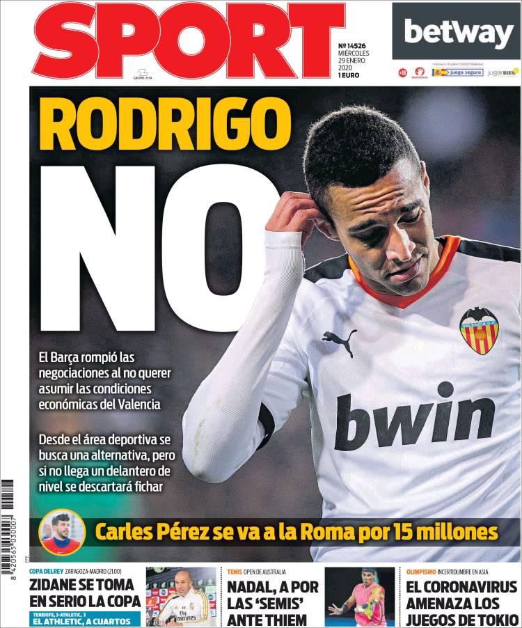 Portada de Sport (Espa&ntilde;a)