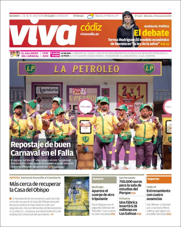 Portada de Viva Cadiz (Espa&ntilde;a)