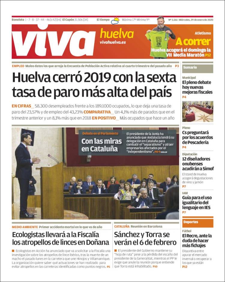 Portada de Viva Huelva (Espa&ntilde;a)