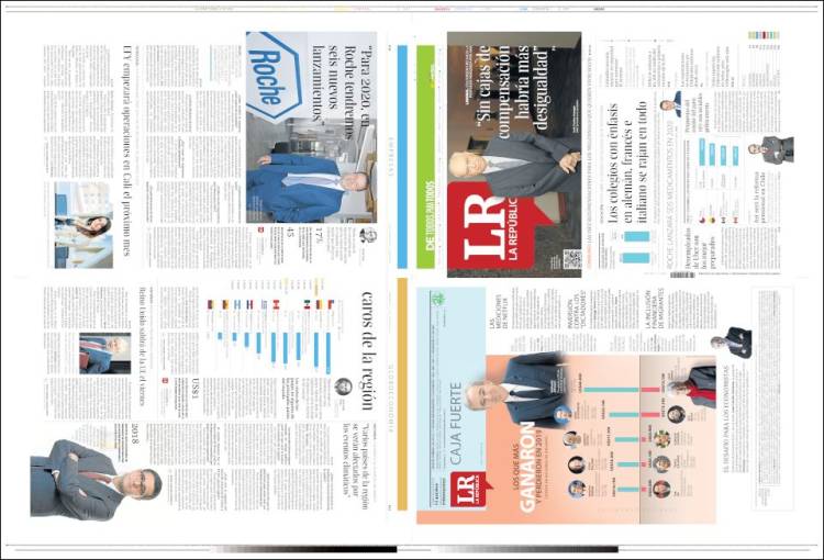 Portada de La Republica (Colombia)