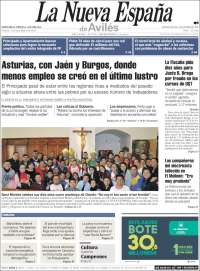 Portada de La Nueva España - Avilés (Espa&ntilde;a)